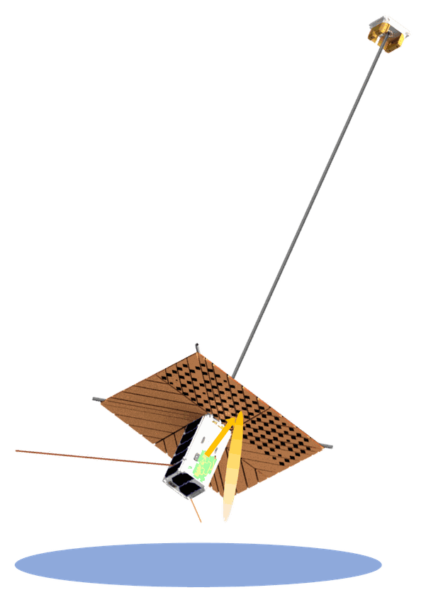 OrigamiSat-2 spacecraft illustration